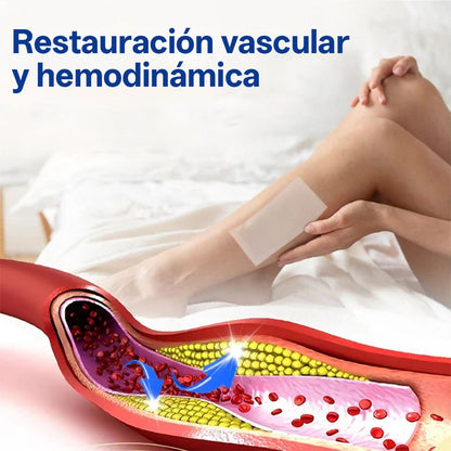 Tainun® VeinTarget Parche de Microagujas Herbal para las Venas 🌿 El primer parche de microagujas con hierbas alpinas certificado por la Unión Europea 🇪🇺 Clínicamente probado con una tasa de éxito de hasta el 96% 📊 Resultados visibles en 7–14 días 🔥